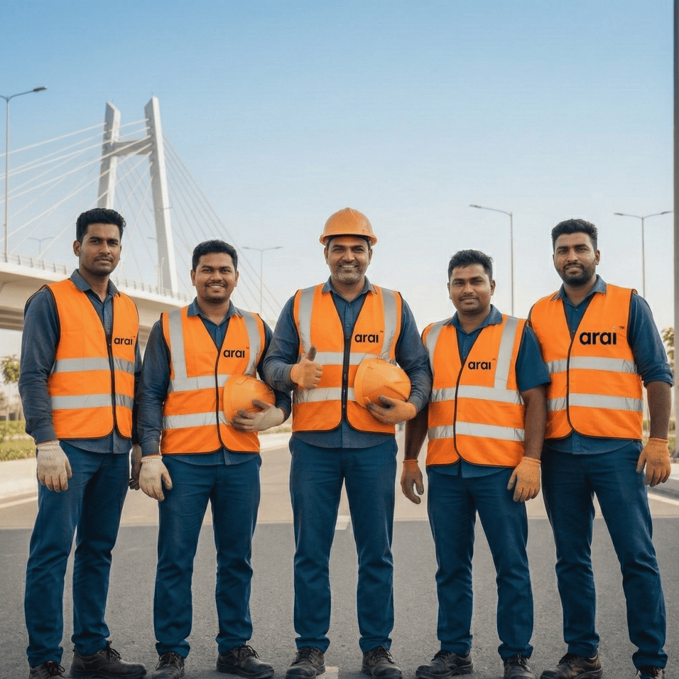 workers at a work site